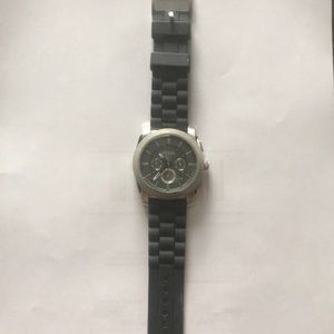 Gray Fossil Watch